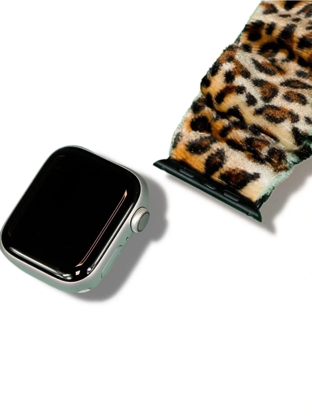 New/unworn Zipper Pocket Scrunchy Apple Watch Band